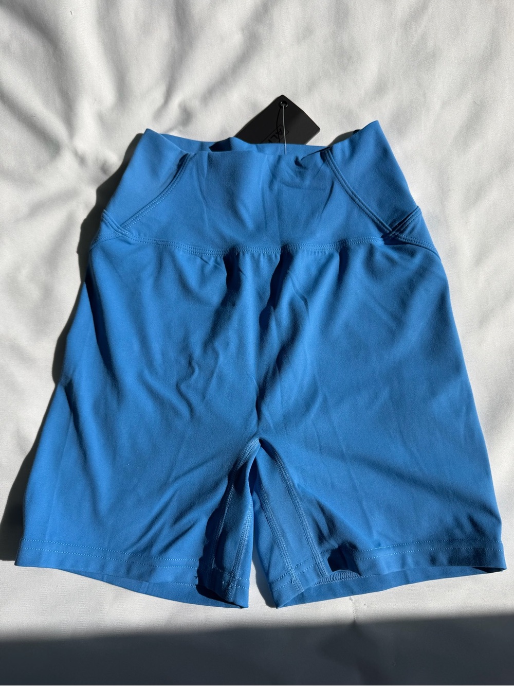 Small Alphalete Shorts -Blue